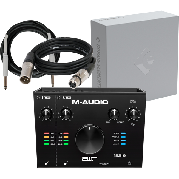 M-Audio Air 192|6 pack d'enregistrement avec Cubase Elements