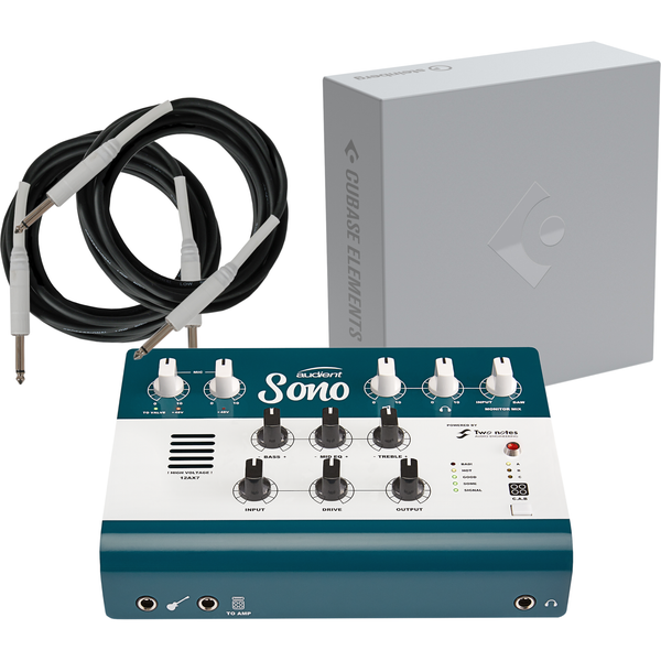 Audient Sono bundle avec Cubase Elements et câbles d'instrument