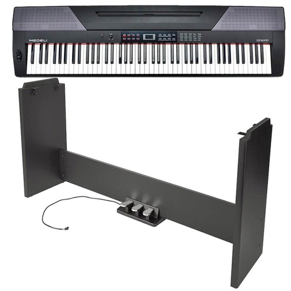 Medeli SP4000 Digital Piano + Base Frame with Pedals