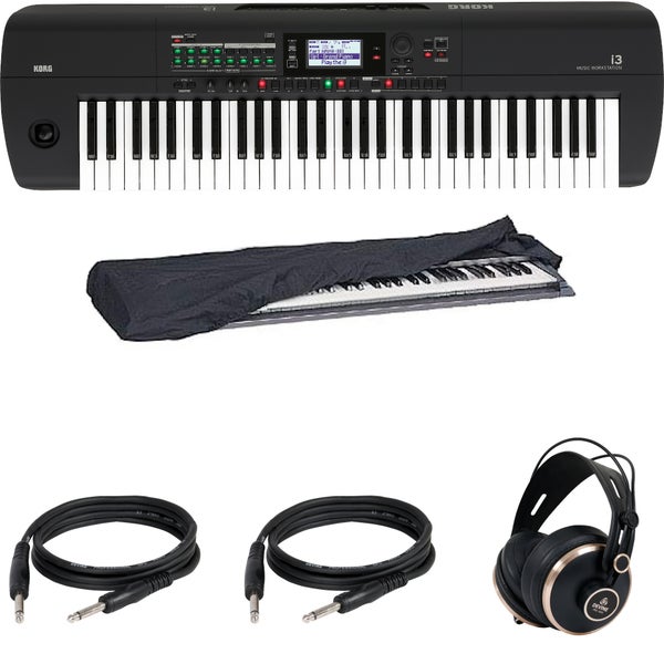 Korg i3 BK Keyboard Workstation Pack 1