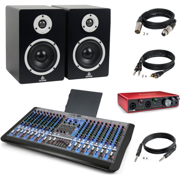 Power Dynamics PDM-S2004 pack home studio