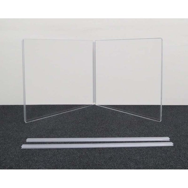 Clearsonic AX2418x2 Height Extender for A4 and A5 Drum Screen, 45cm (Pack of 2)