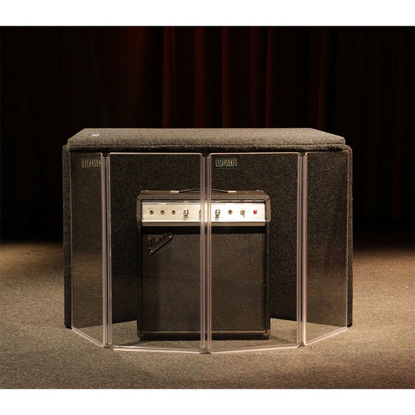 Clearsonic AP11 écran acoustique avec couvercle pour petits amplis guitare