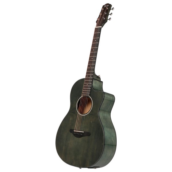 Fazley W120-CPGR-P ColourTune Electro-Acoustic Guitar with Gig Bag (Green)