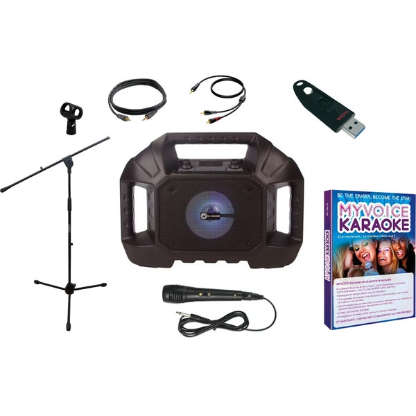 N-Gear The B Streetbox + IPE MyVoice Software, Microphone Stand, Cable and USB Stick
