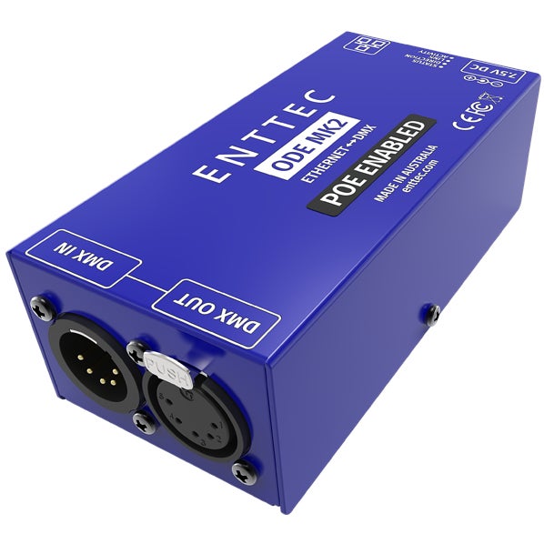 Enttec OPEN DMX Ethernet with PoE MK2