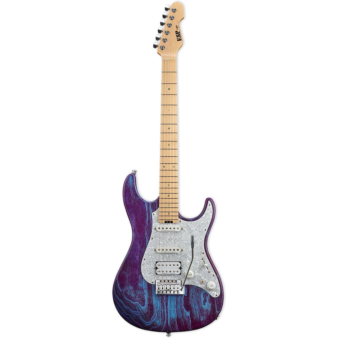 Snappers Musical Instruments ESP Original Series Snapper CTM Drift Wood Indigo Purple wit | Bax Music