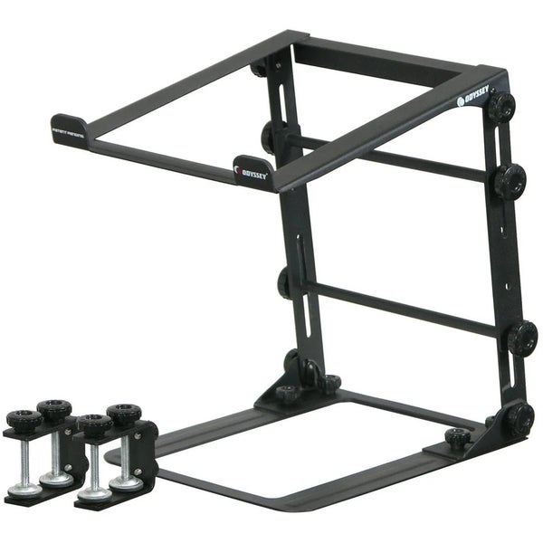 Odyssey LSTANDM Collapsable Laptop Stand with Clamps