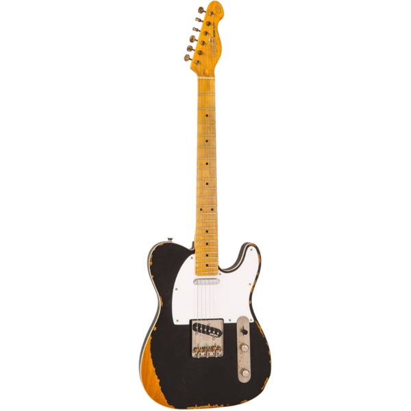 Vintage V59 Icon Distressed Black chitarra elettrica