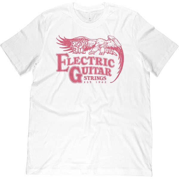 Ernie Ball '62 Electric Guitar XXL T-shirt blanc