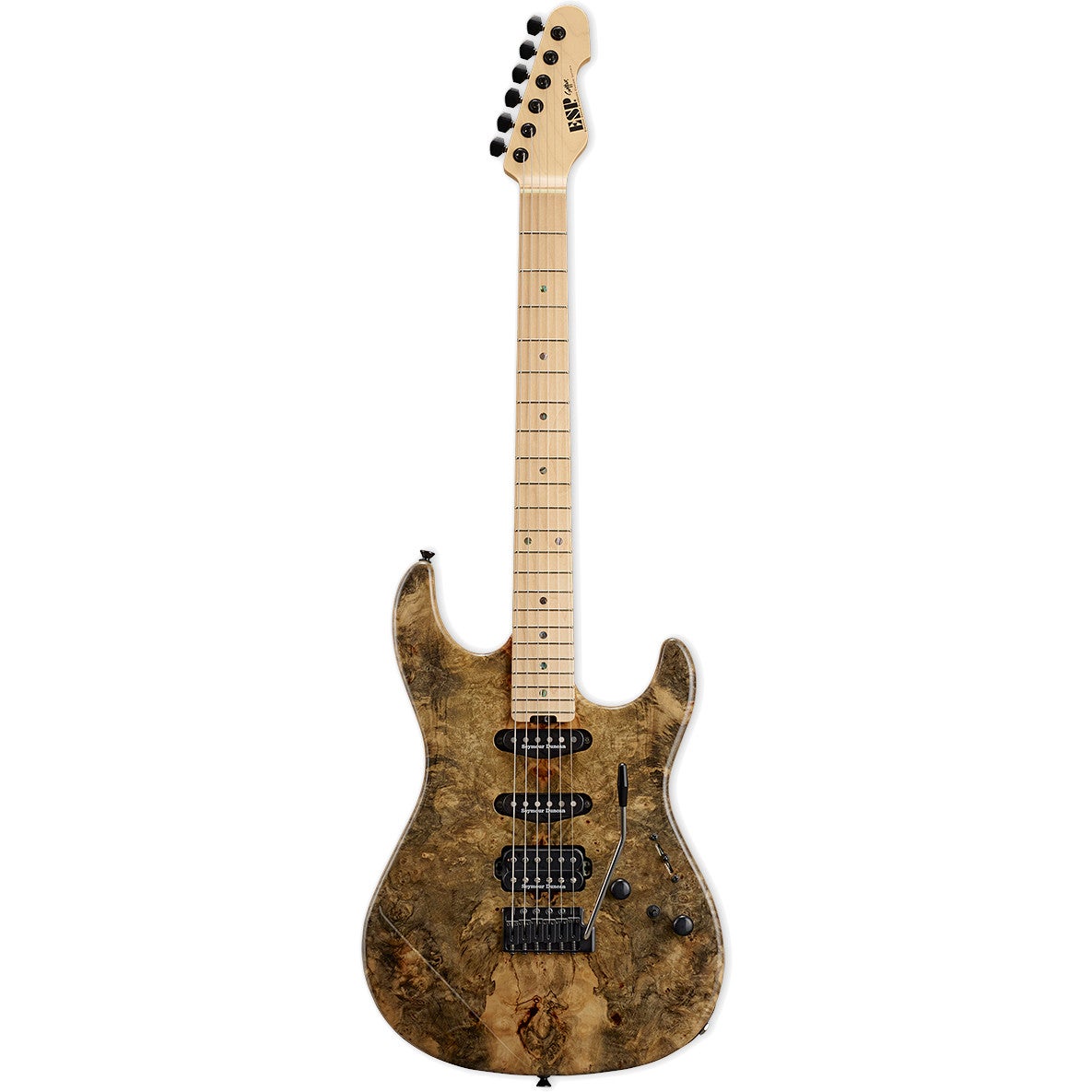 Snappers Musical Instruments ESP Original Series Snapper CTM Natural MN avec housse | Bax Music