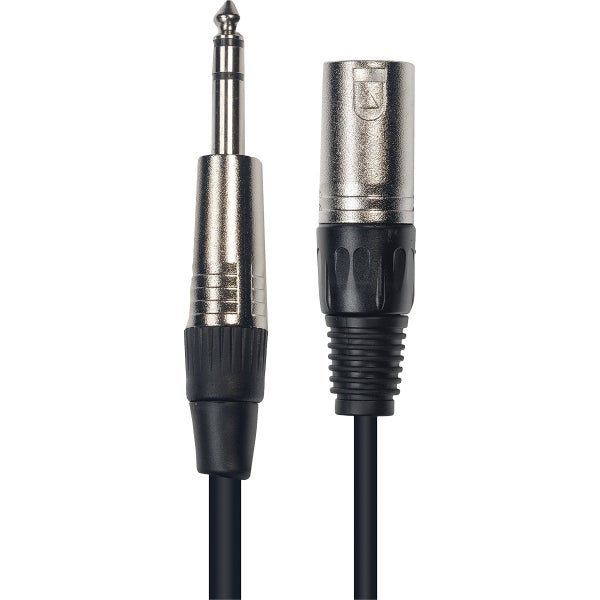 Yellow Cable K14-3 câble jack 6,35 mm TRS - XLR mâle, 3 m