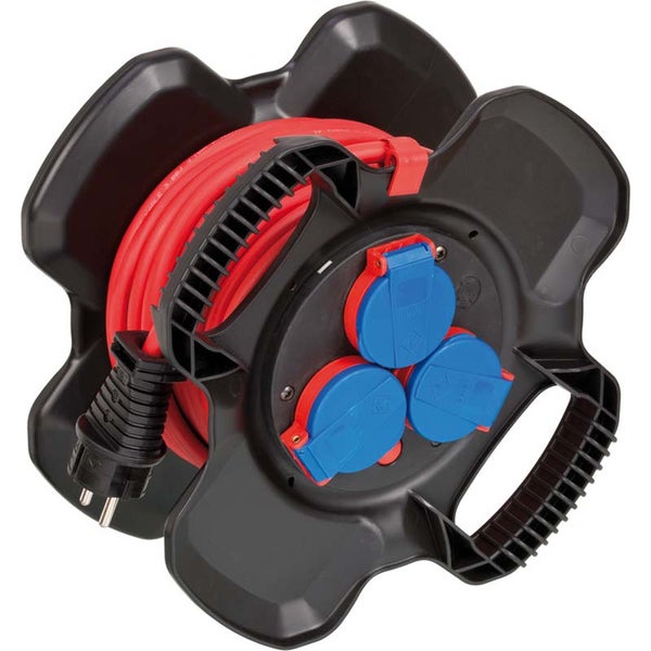 Brennenstuhl Gummi-KH 1169717100 avvolgicavo compatto da esterno 10m