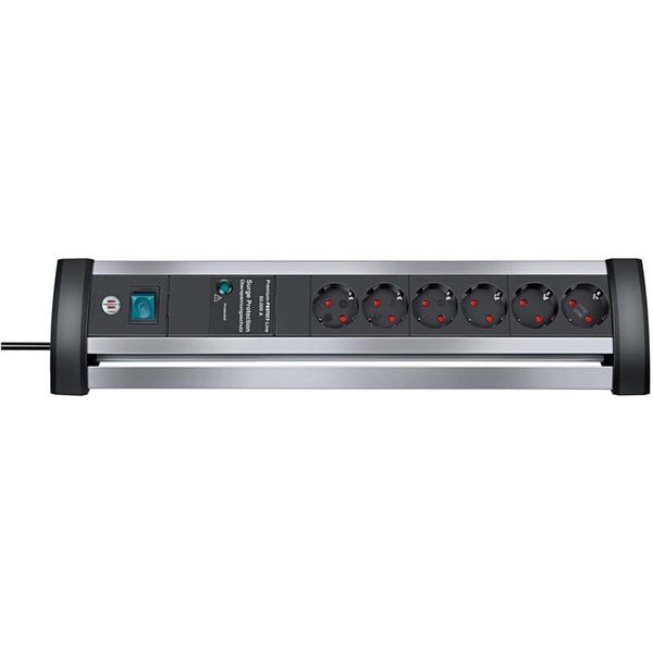 Brennenstuhl Office-Line 1395000416 Desktop Power Strip, x6 Schuko, 3m