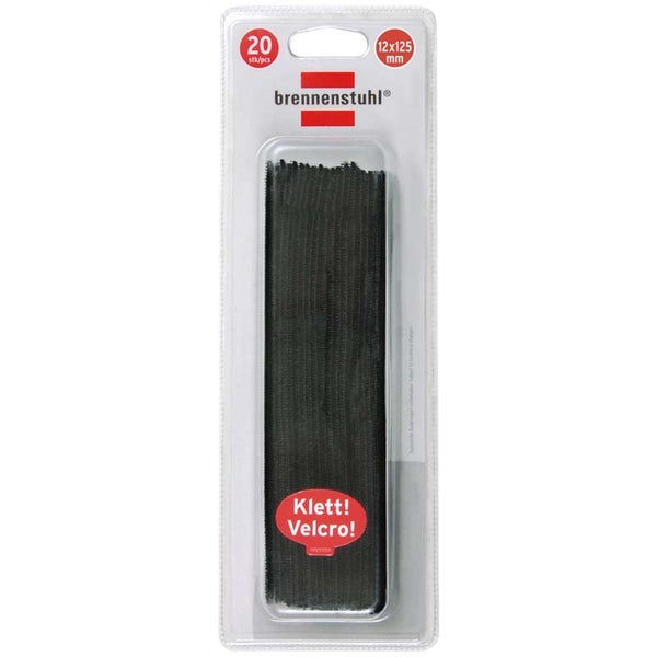 Brennenstuhl Klett 1164340 Reusable Cable Ties, 12.5cm (Pack of 20)