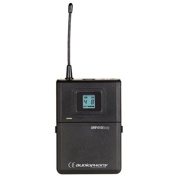 Audiophony UHF410-BODY-F5 UHF Beltpack Transmitter (514 - 564 MHz)