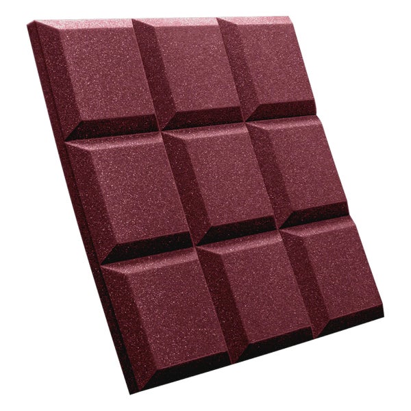 Auralex SonoFlat Grid BUR Absorber (Burgundy)