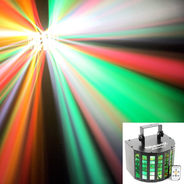 BeamZ BUTTERFLY II LED Mini Derby