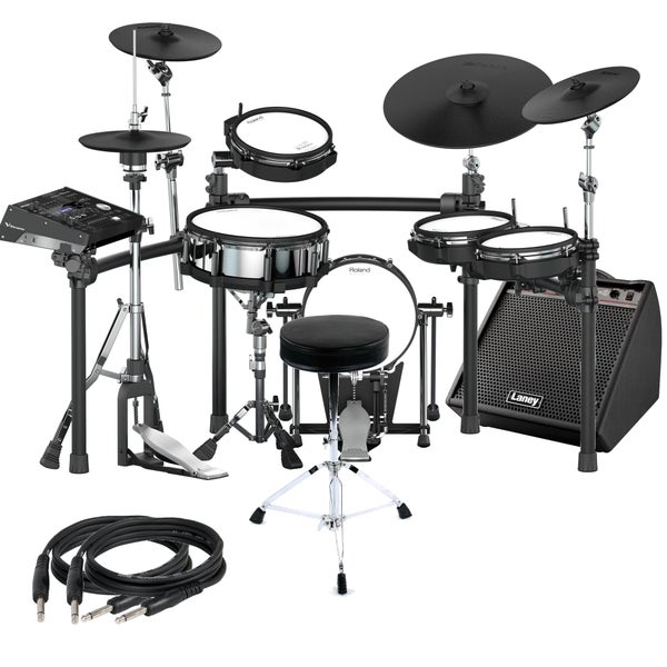 Roland TD-50K batterie électronique V-Drums avec pack hardware complet et ampli