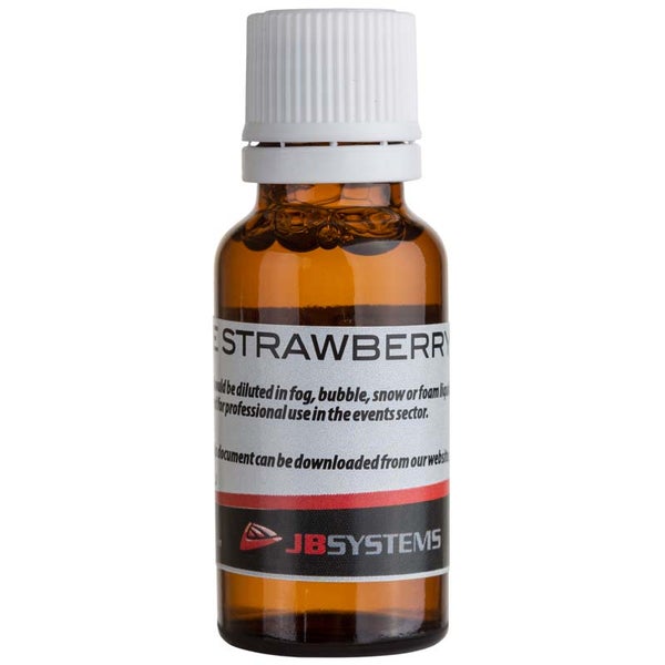 JB systems Fragrance - Strawberry 20ml, for Smoke Machines
