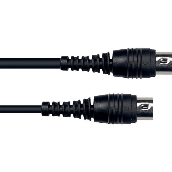 Yellow Cable MD1 5-Pin DIN Male MIDI Cable, 1m