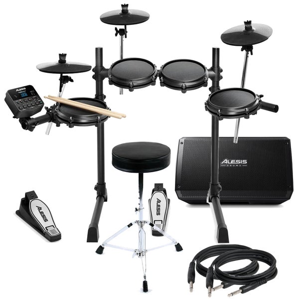 Alesis Turbo Mesh Kit batterie électronique + tabouret et ampli