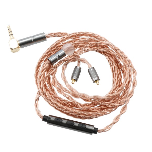Devine EM-CAB-MA In-Ear Monitor Audio Cable with Microphone/Remote (Copper)