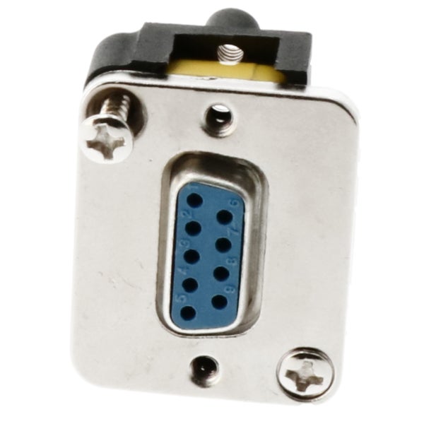 Devine DB9DF-N connecteur D-SUB femelle, nickel