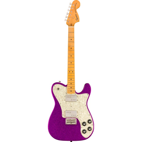 Squier Classic Vibe 70s Telecaster Deluxe Purple Sparkle FSR Electric Guitar