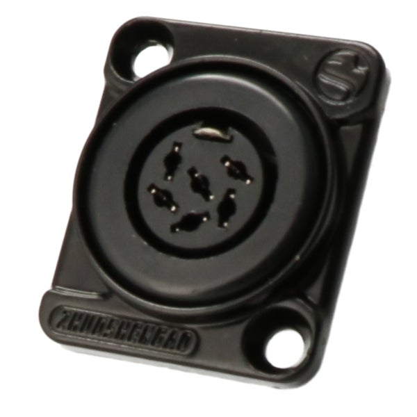 Devine DIN6DF 6-pin DIN Socket Chassis