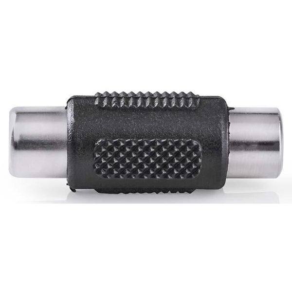 Nedis CAGP24950BK adaptateur audio mono RCA femelle - RCA femelle (lot de 10)
