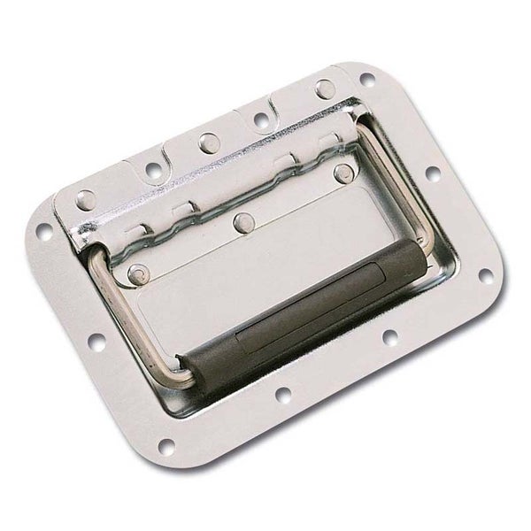 Hilec POIGNRENVOI Recessed Flight Case Handle with Rubber Grip