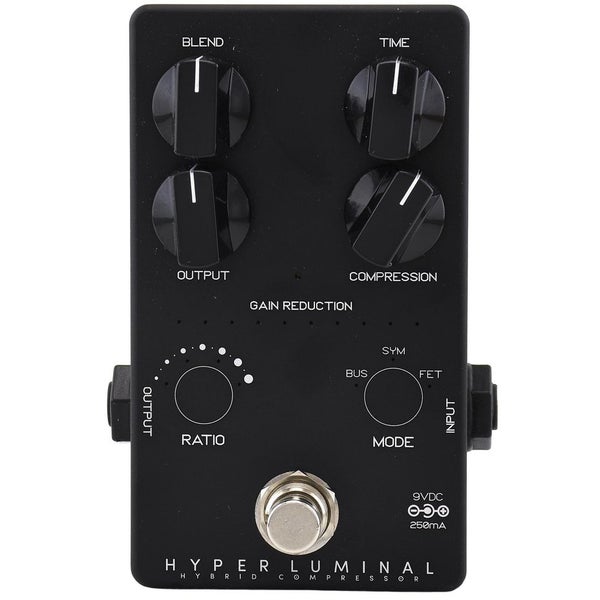 Darkglass Hyper Luminal Black Limited Edition Hybrid Bass Compressor Pedal