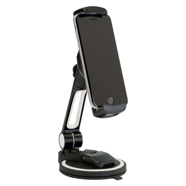 Hilec MEDIAstage5 pied de bureau avec ventouse pour tablettes et smartphones