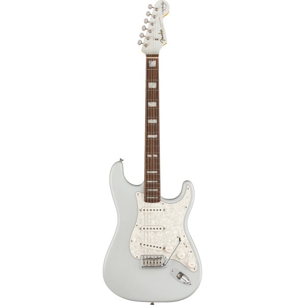 Fender Kenny Wayne Shepherd Stratocaster Transparent Sonic Blue RW Electric Guitar with Case