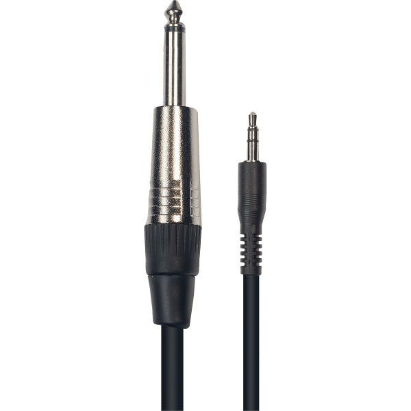 Yellow Cable K11-3 Male TRS Mini-Jack to Male TS Jack, 3m