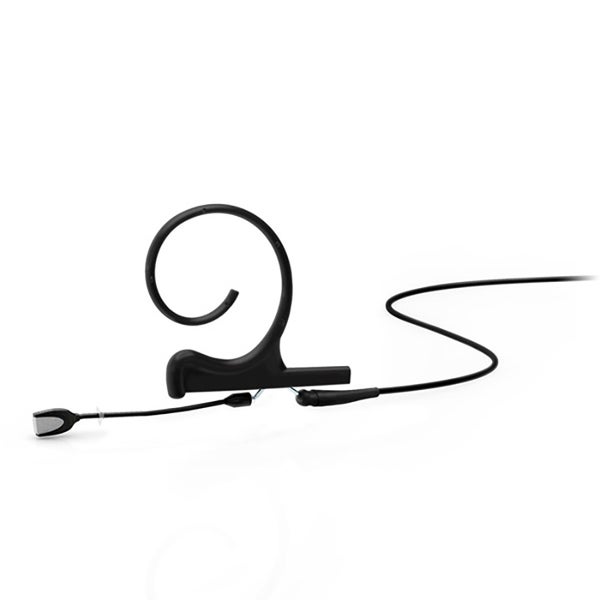 DPA 4166-OC-F-B00-SE d:fine CORE 4166 Slim 40mm Flexible Omnidirectional Earset Mic, Microdot (Black)
