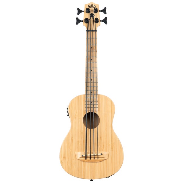 Kala U-Bass Bamboo Fretted ukulélé basse avec housse