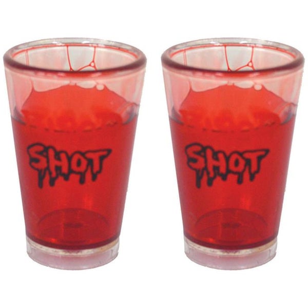 Funny Fashion 74796 Shot Glasses with Blood (Set f 2)
