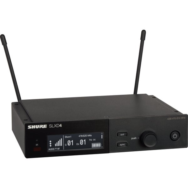 Shure SLXD4-S50 Receiver (823 - 832 MHz)