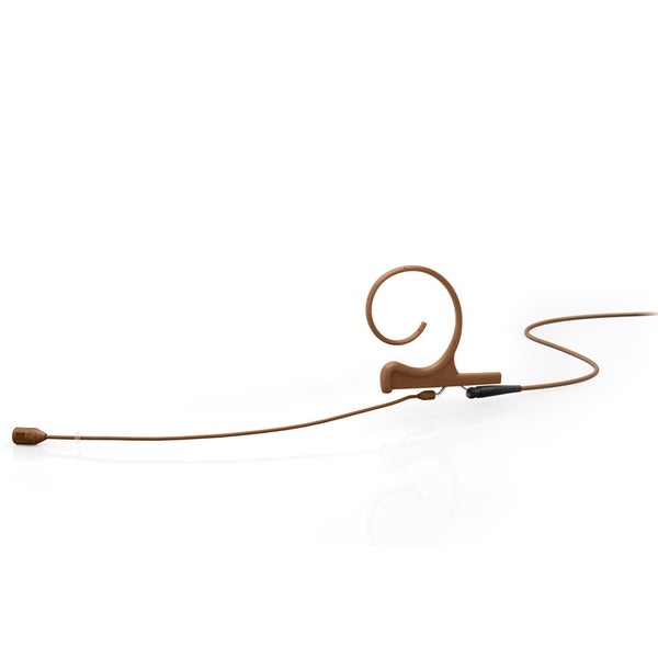 DPA 4288-DC-F-C00-LE d:fine CORE 4288 120mm Flexible Cardioid Earset Mic, Microdot (Brown)