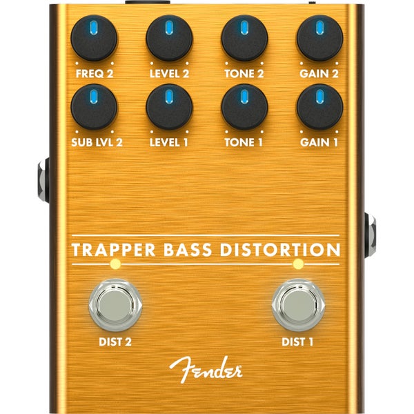 Fender Trapper Bass Distortion Bass Guitar Effect Pedal