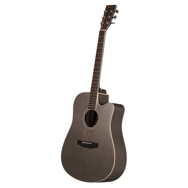 Fazley W90-COL-SI ColourTune Acoustic Guitar (Silver)