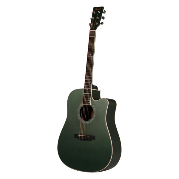 Fazley W90-COL-GR ColourTune Acoustic Guitar (Green)