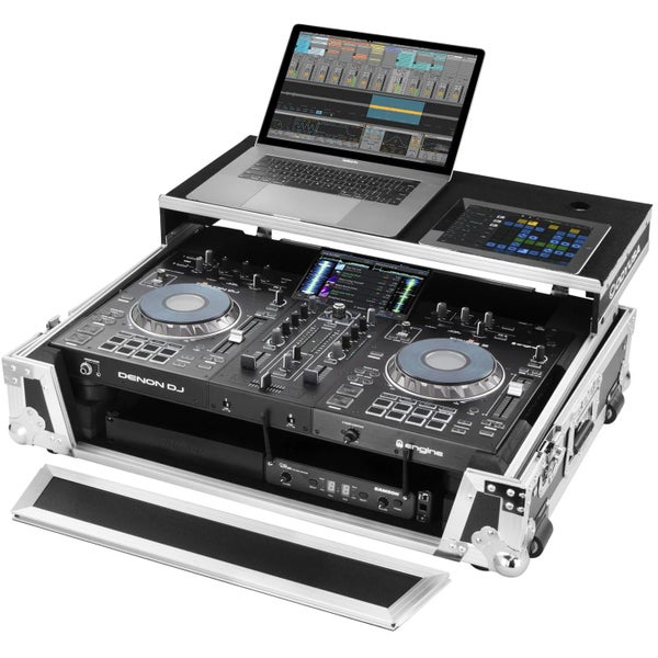 Odyssey FZGSPRIME2 flight case pour Denim Prime 2 avec plateau pour ordinateur portable