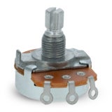 Lot De 3 Potentiomètres 500K Ohm Mono Linéaire B - Neufs, Longueur D'axe 20mm