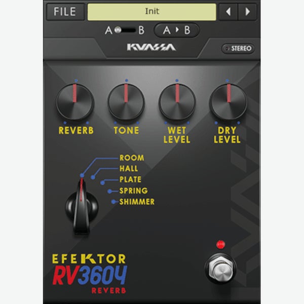 Kuassa Efektor RV3604 Reverb (DOWNLOAD)