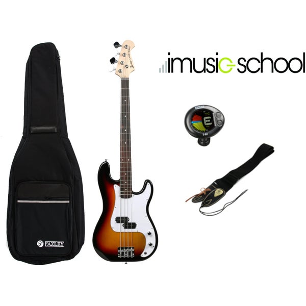 Fazley FPB118SB iMusic School Bass Guitar Starter Pack