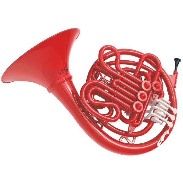 Cool Wind CFH-200RD ABS Bb French Horn with Soft Case (Red)