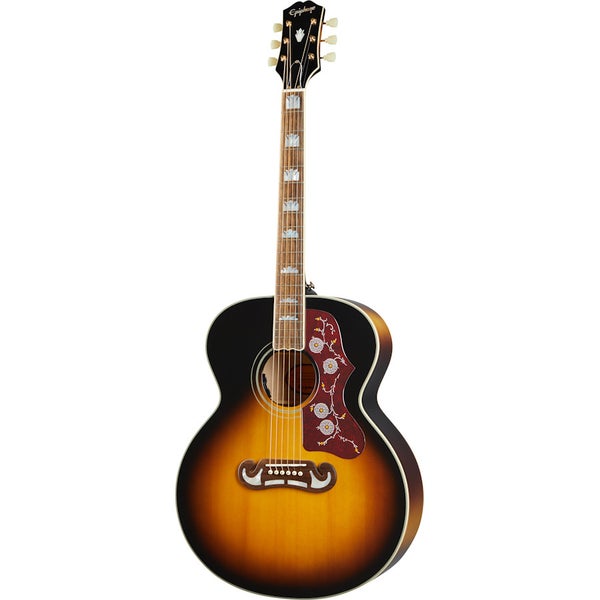 Epiphone Masterbilt J-200 Aged Vintage Sunburst Gloss Electro-Acoustic Guitar